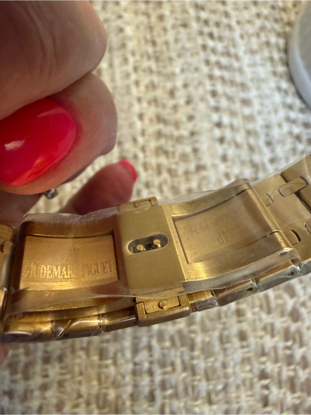 Audemars Piguet Green Dial Gold Bracelet Chronograph - Picture 8 of 9